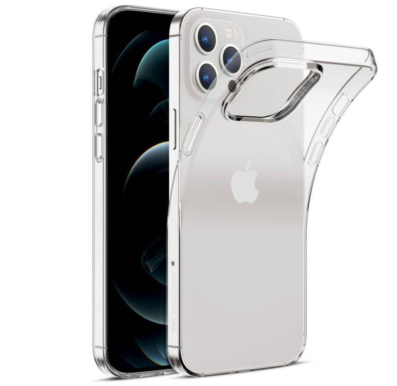

Силиконовый прозрачный чехол для iPhone 12 Pro Max (бампер)
