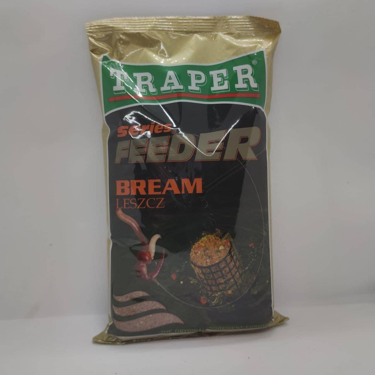 

Прикормка TRAPER FEEDER series 1kg Leszcz(Bream). Трапер серия Фидер Лещ 1кг.