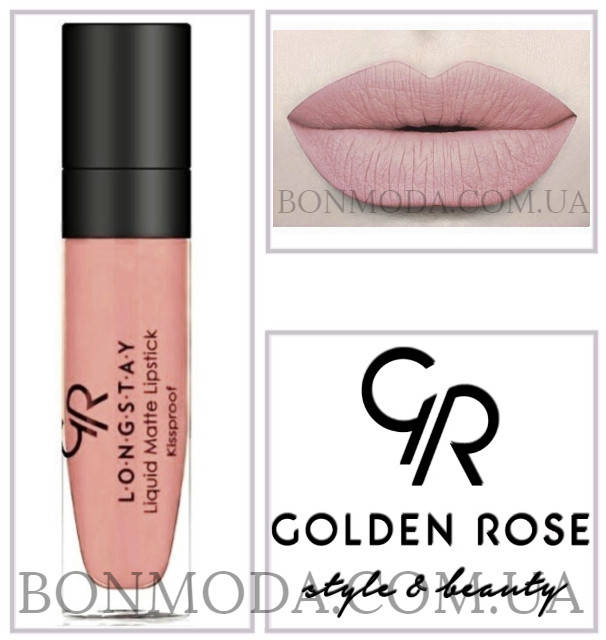 

Матовая стойкая жидкая помада Golden Rose Longstay liquid Matte № 37