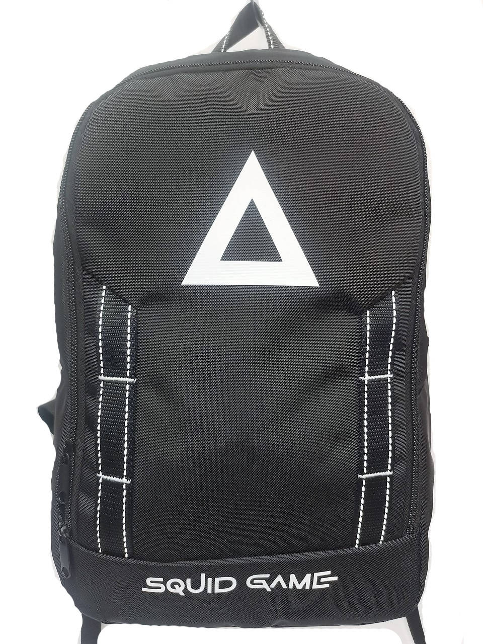 

Рюкзак черный текстильный