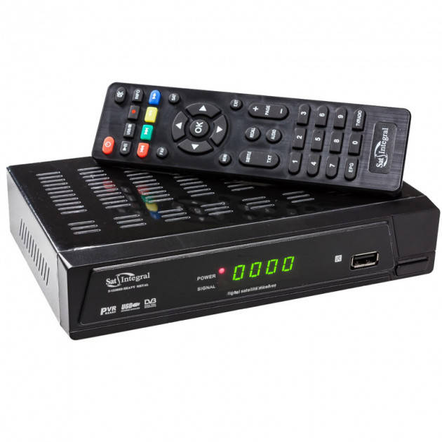 

Ресивер Sat-Integral S1228HD Heavy Metal DVB-S/S2 спутниковый тюнер