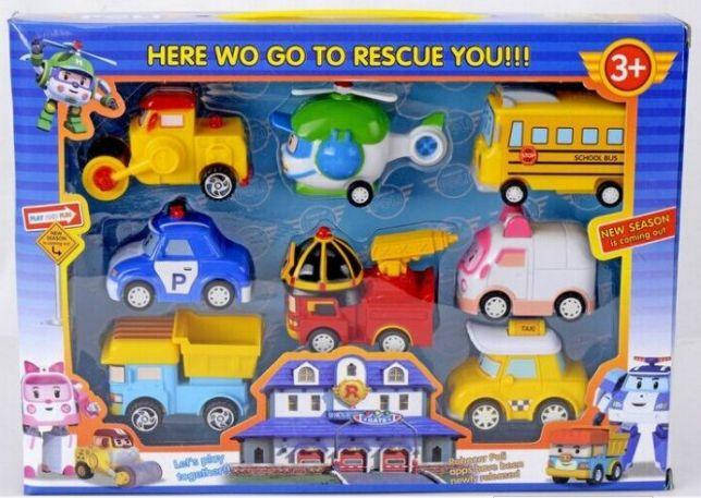 

Набор машинок "Робокар Поли" Robocar Poli 8шт.
