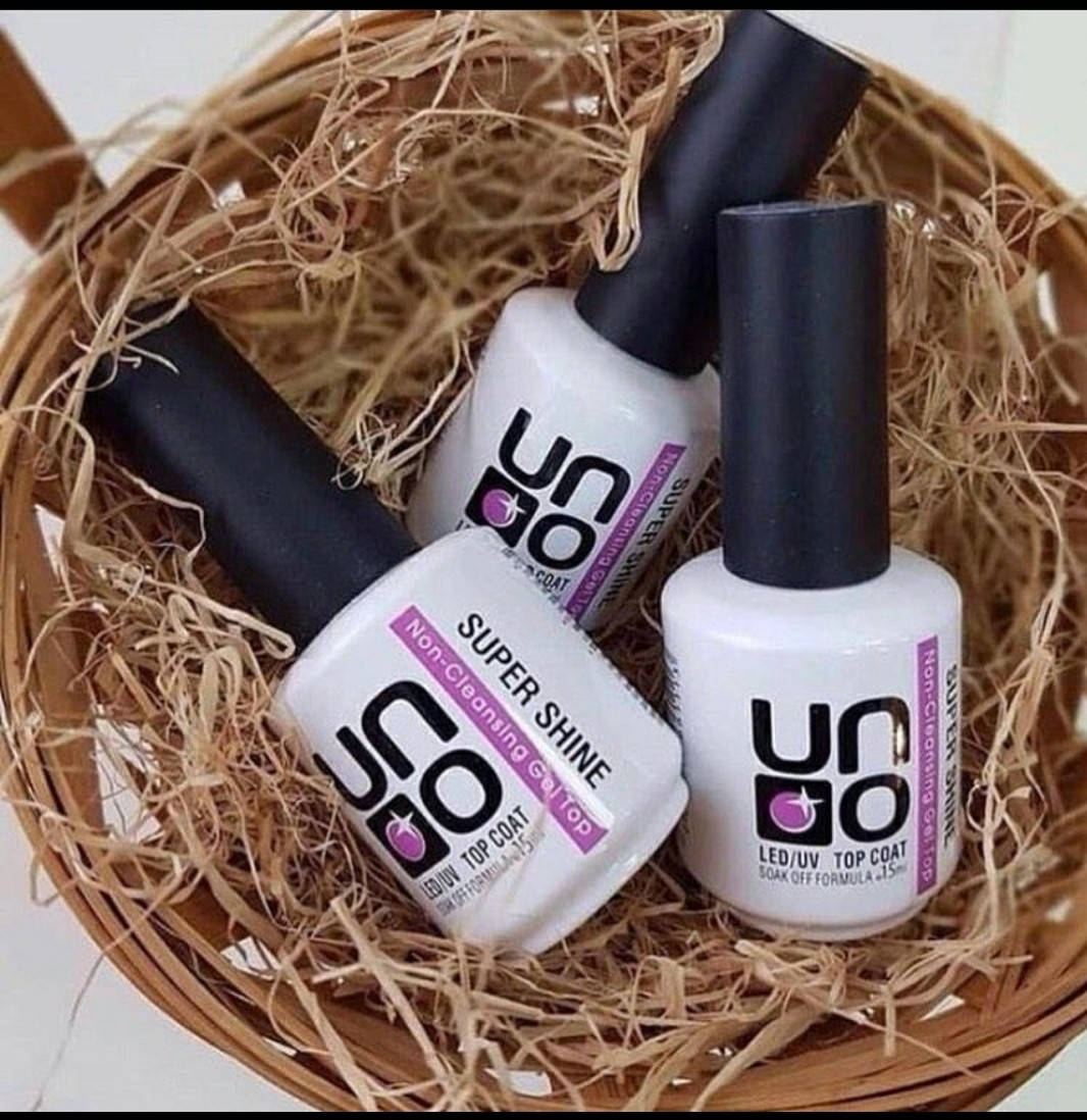 

Топ для ногтей UNO SUPER SHINE без липкого слоя, 15 мл