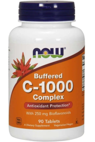 

Витамин С комплекс, Vitamin C-1000 Complex, Now Foods, 100 таблеток (NOW-00700)