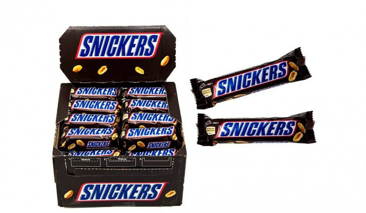 

Батончик Snickers / Сникерс ( 40х50 г)