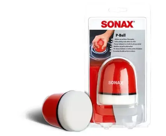 

Аппликатор с губкой для нанесение полиролей и восков SONAX P-Ball
