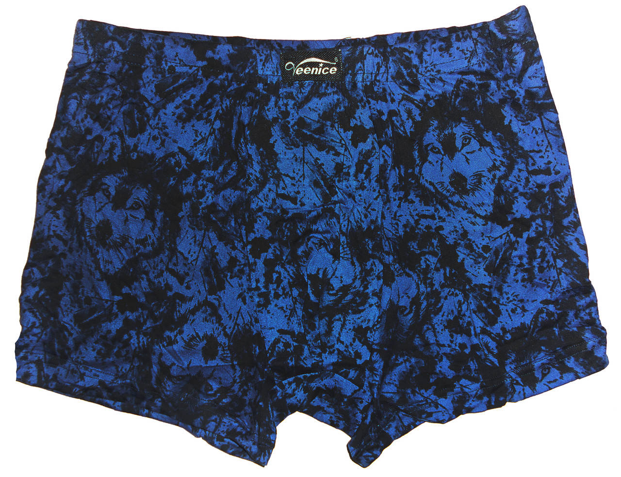 

Трусы боксерки мужские Venice (10382, синие с волками) 4XL, Синий