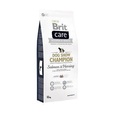

Brit Care Dog Show Champion 12кг корм для выставочных собак (лосось и сельдь)