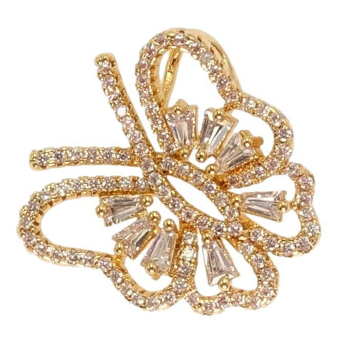 

Кулон Xuping Позолота 18 К "Бабочка Инкрустация Мелкий Цирконий"