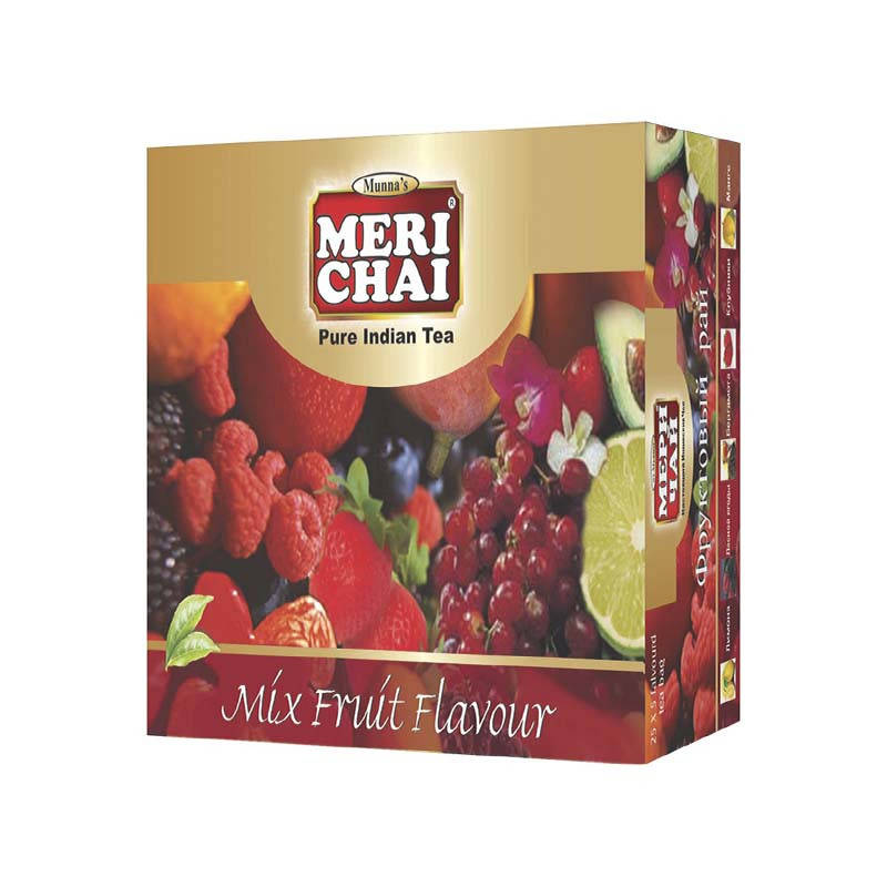 

Ассамский ароматизированный набор чая в пакетиках от Meri Chai, 100 шт по 2 грамма