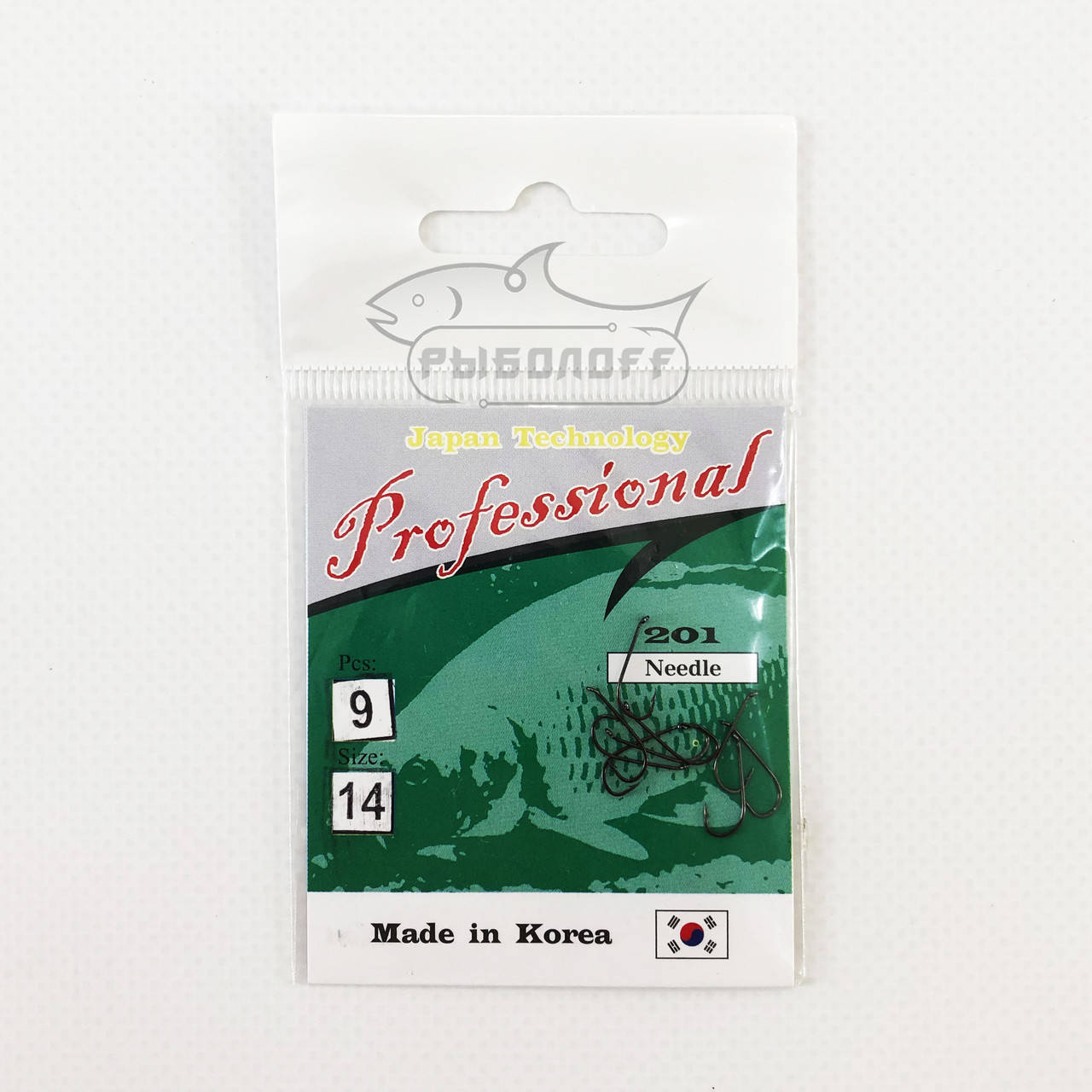 

Крючок Professional 201 размер 14 количество 9