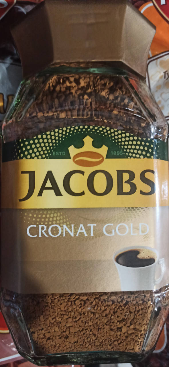 

Кофе растворимый jacobs cronat gold 190 грамм Якобс кронат