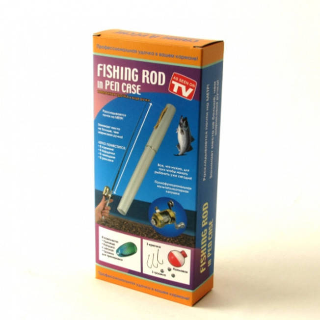 

Удочка карманная Fishing Rod In Pen Case, в виде ручки