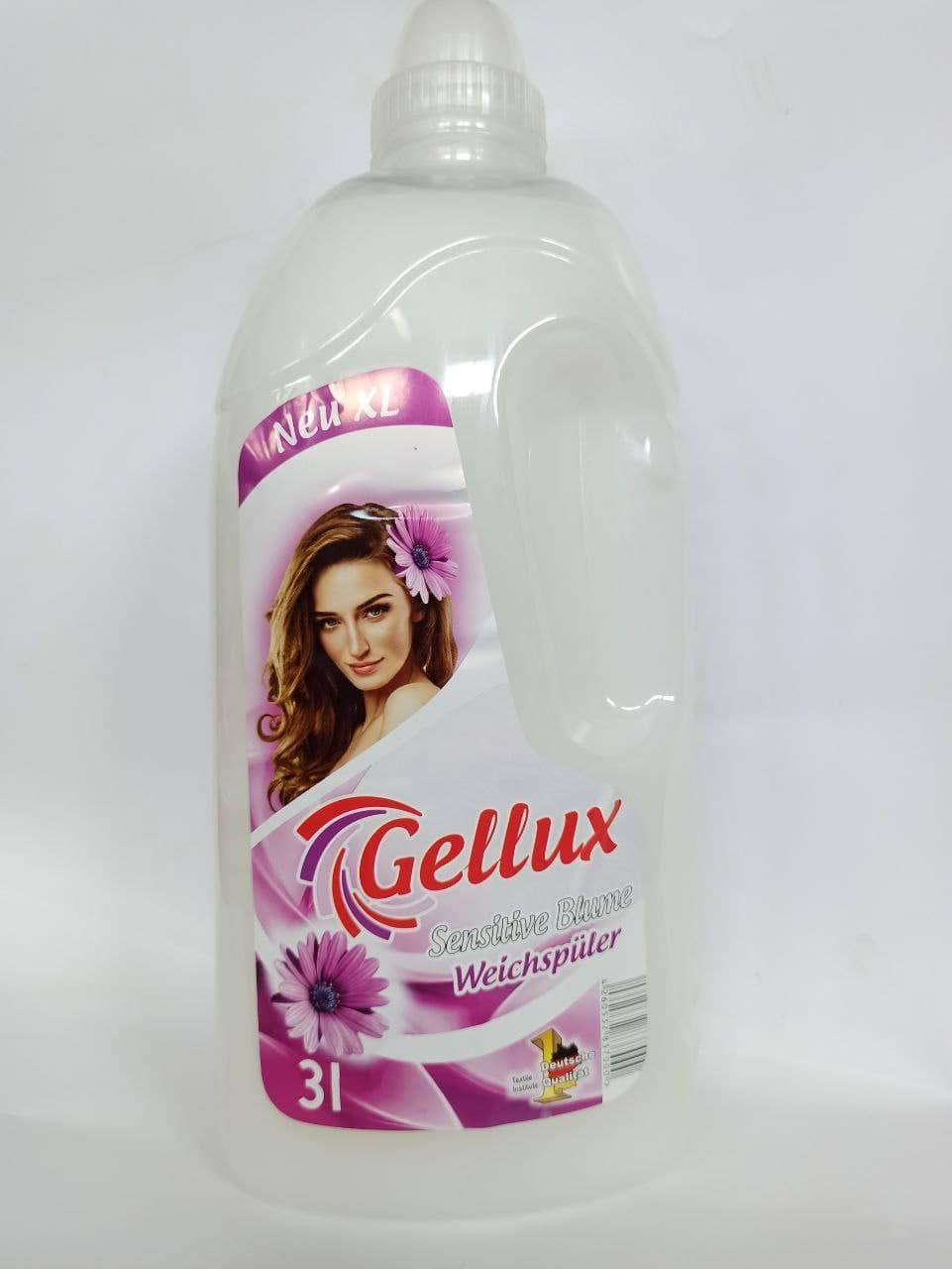 

Ополаскиватель для белья Gellux Morgenfrische, Геллюкс 3 л Чувствительный цветок