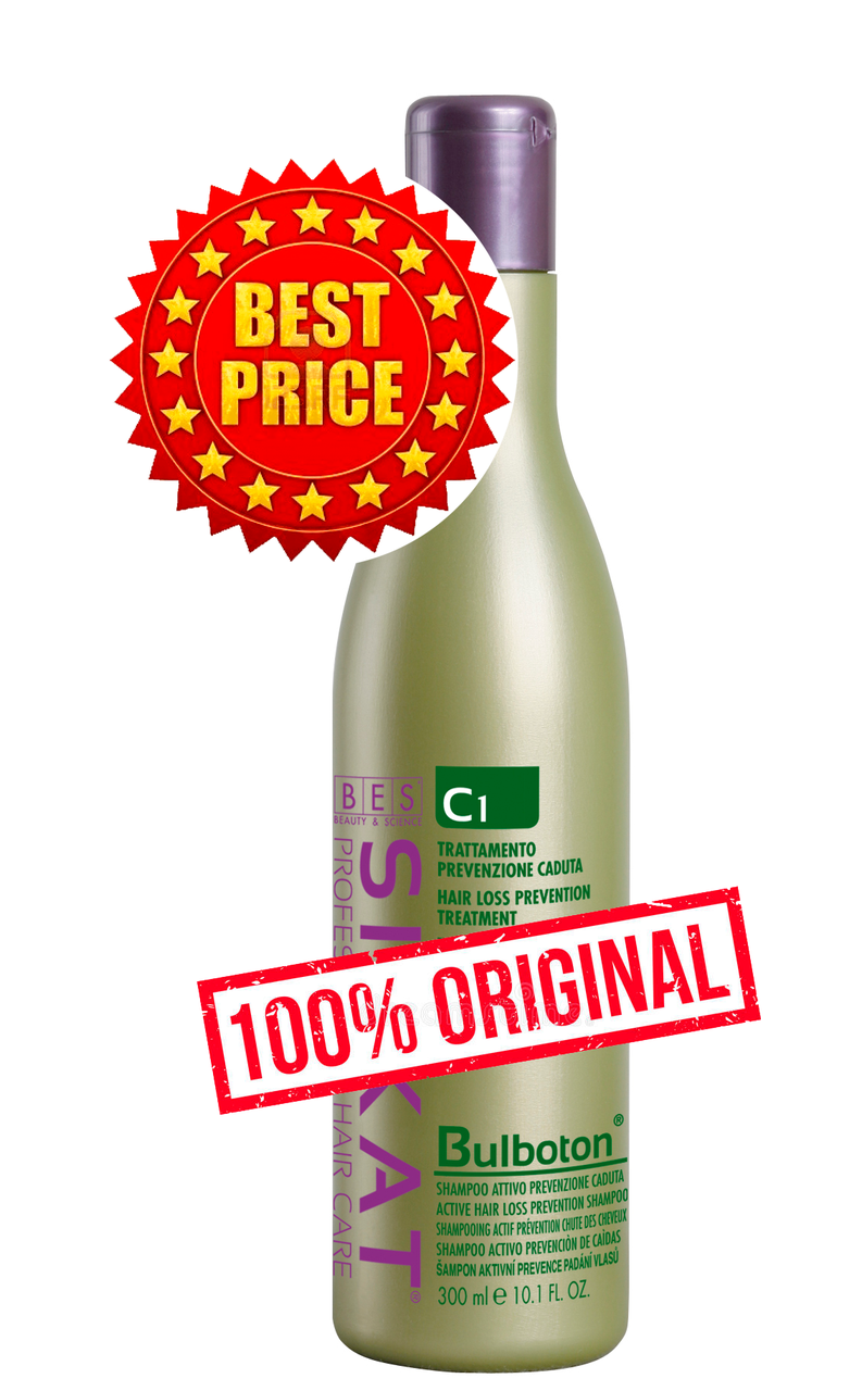 

Активный шампунь для профилактики выпадения волос Bes Silkat (Силкат) Bulboton C1