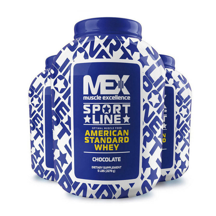 

Протеин сывороточный American Standard Whey (2,27 kg) MEX Nutrition