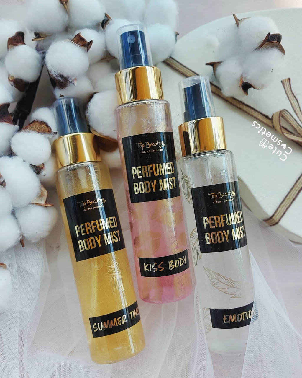 

Парфумований спрей-міст для тіла з шиммером, Top Beauty, 100 мл