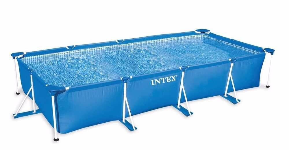 

Бассейн прямоугольный 28272NP формы Intex Rectangular Frame Pool