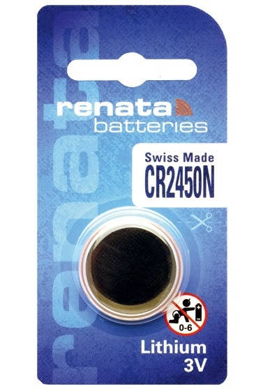 

Батарейка литиевая дисковая Renata CR2450N Lithium, 3V
