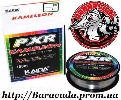 

Леска KAIDA PXR KAMELEON 0.3 мм 100 м, Белый