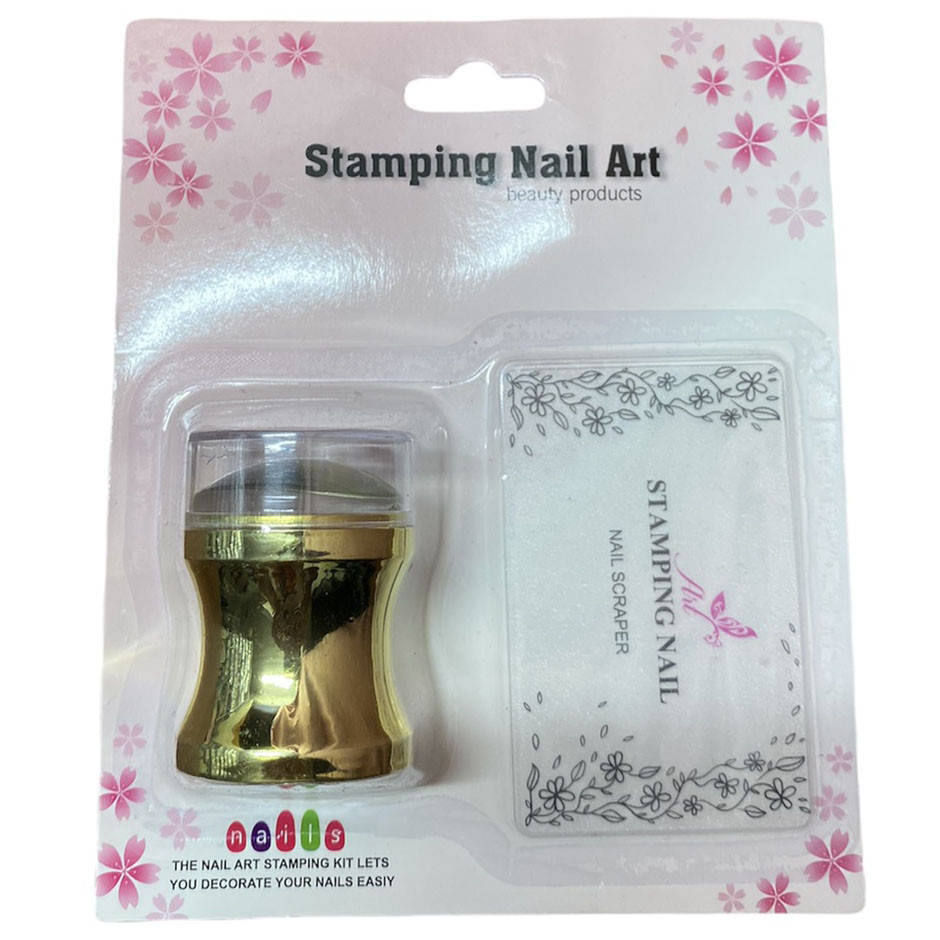 

Штамп для стемпинга силиконовый (золото), Прозрачный