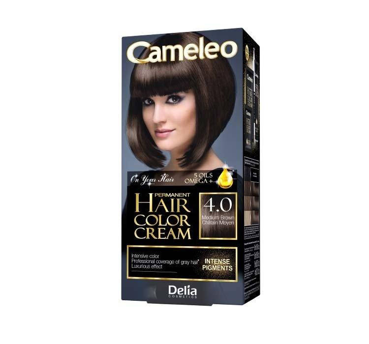 

Краска для волос CAMELEO OMEGA + 5 масел 4.0 Коричневый