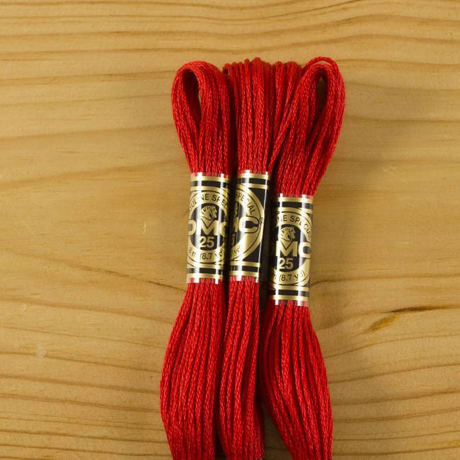 

Нитки мулине DMC 349 (Франция)