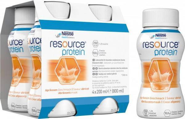 

Энтеральное питание Nestle Resource Protein Абрикос (200 г х 4 шт) для детей с 3 лет