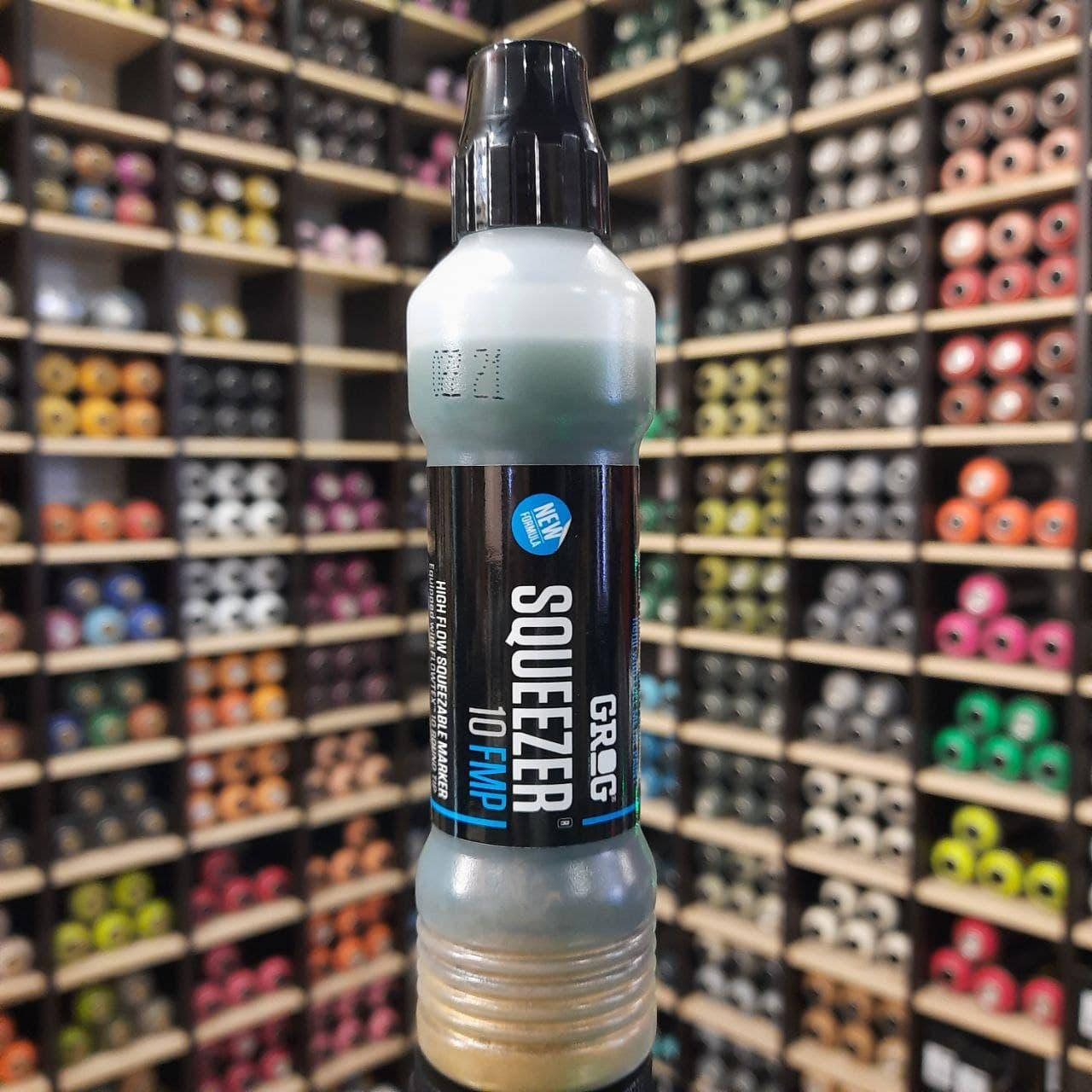 

Маркер-сквизер GROG FMP 10mm Klondike Gold (Золото), Золотистый