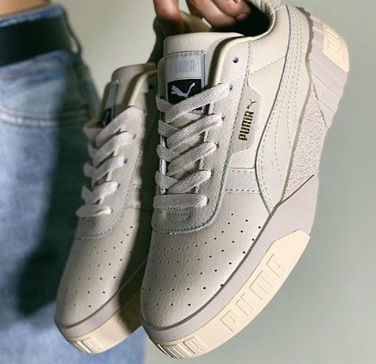 

Кроссовки Puma Cali Bold Women’s Sneakers кожа молочного цвета размер 35 36