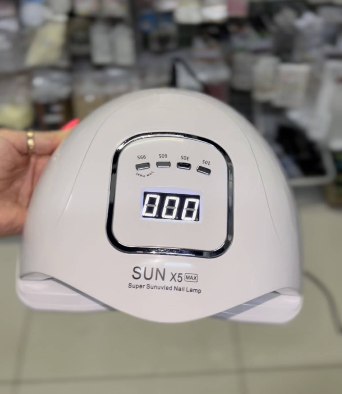 

Лампа для маникюра UV led Sun X5 Max, 80 вт, Белый