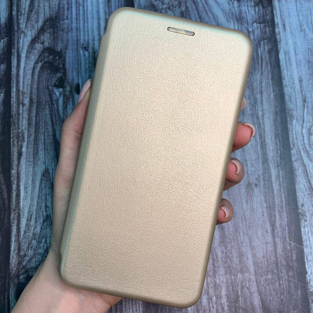 

Чехол книга для Samsung J5 2016 J510 с эко кожи с подставкой книжка на телефон самсунг дж5 дж510 золотая STN