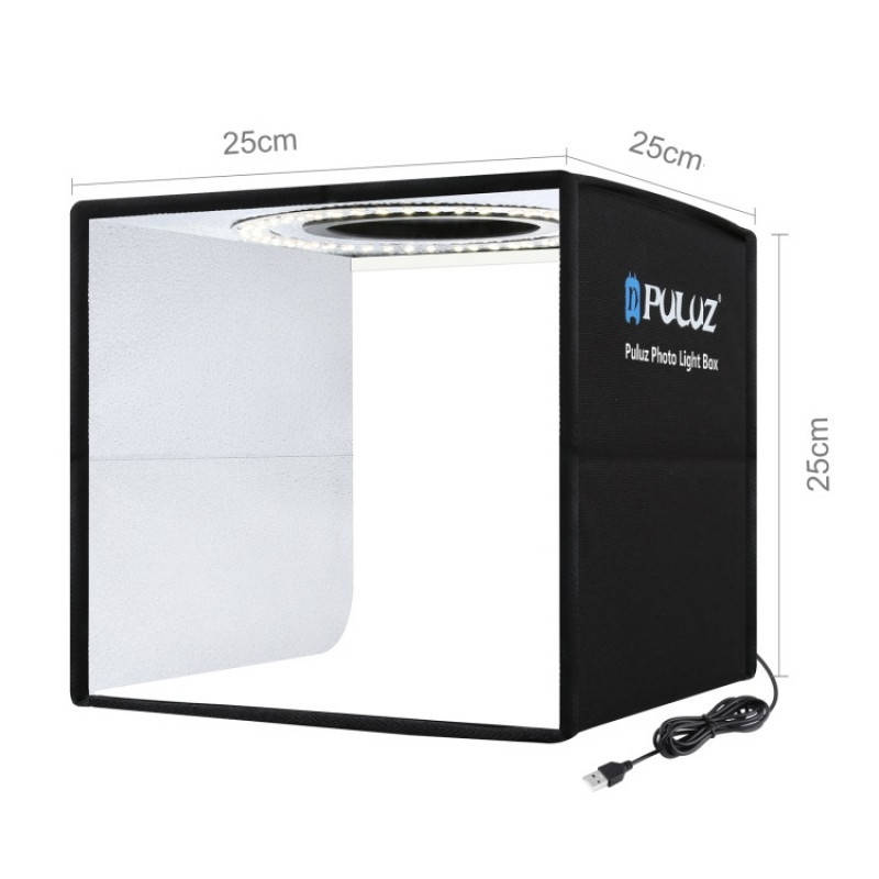 

Фотобокс для предметной съемки (лайткуб) Easy Studio ES5025B - 25cm