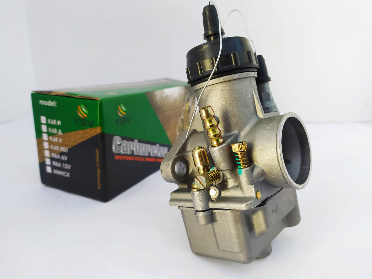 

Карбюратор К68И ИЖ ПЛАНЕТА (круглый) Japan Technology.