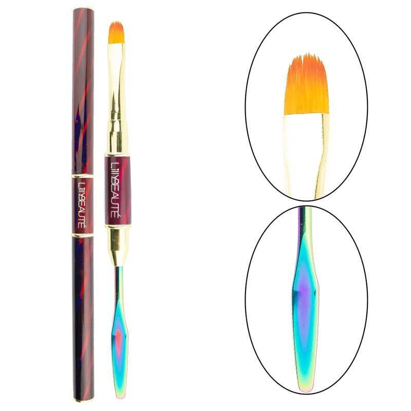 

Кисть-шпатель Lilly Beauty для полигеля (акрилгеля), красная