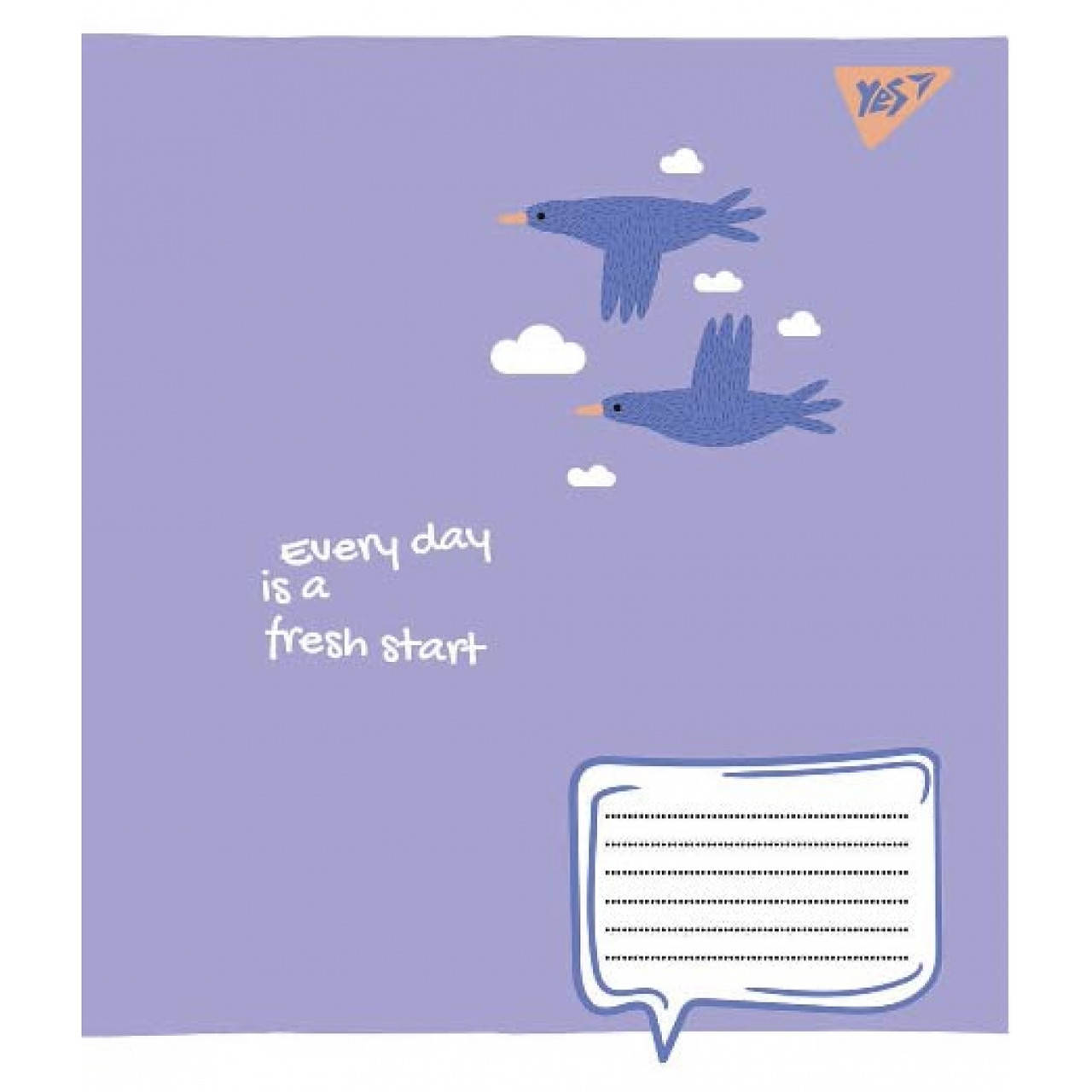 

А5/18 кл. YES Stay positive, тетрадь учен.
