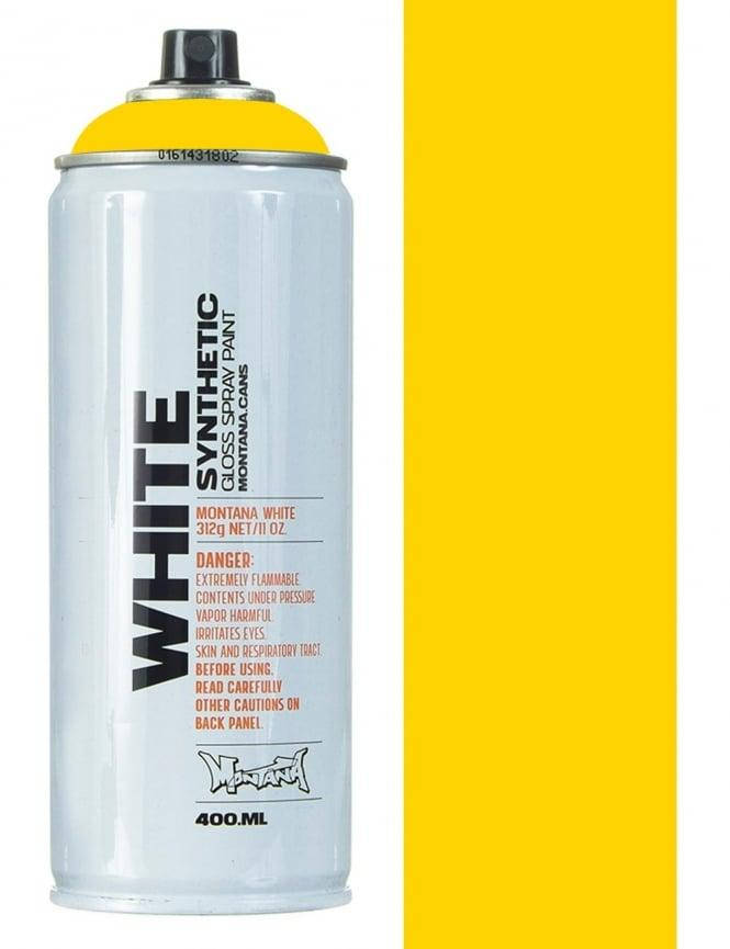 

Аэрозольная краска Montana White 1300 Бразилия (Brasil) 400мл, Желтый