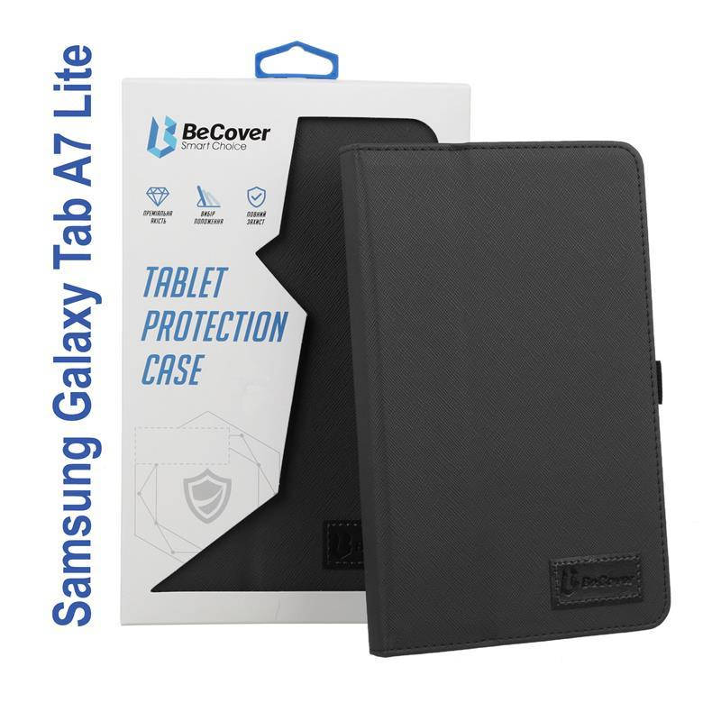 

Чехол-книжка BeCover Slimbook для Samsung Galaxy Tab A7 Lite SM-T220/SM-T225 Black, Черный