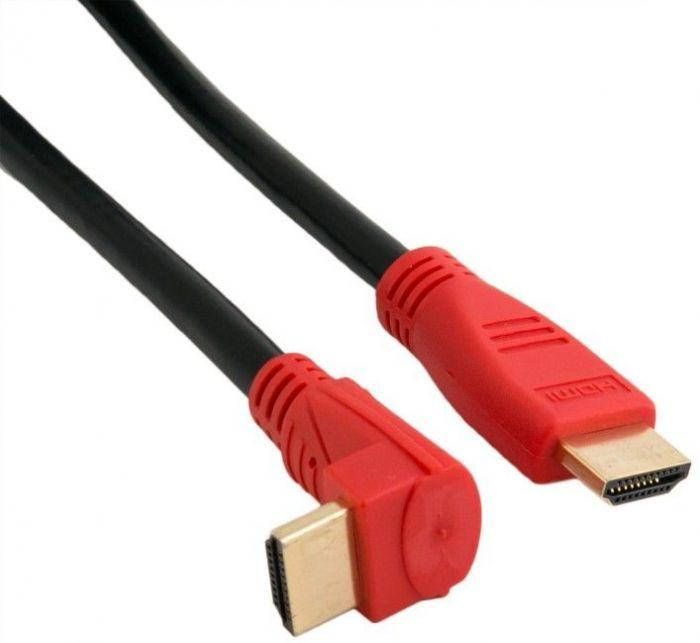 

Видеокабель ExtraDigital HDMI v2.0 1.5m 90 градусов (KBH1670), Черный