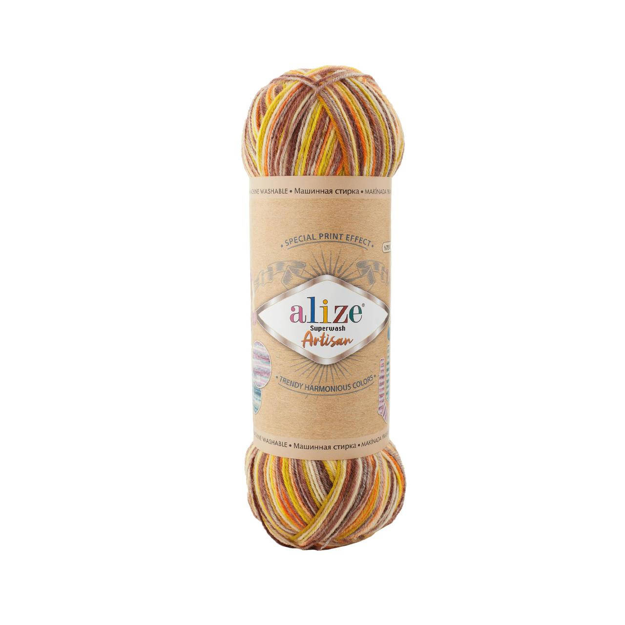 

Пряжа Alize Superwash Artisan 9006 ( Ализе Супервош Артисан)
