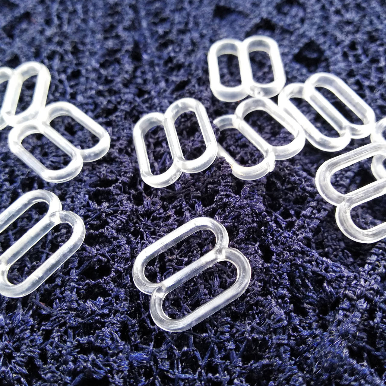 

Фурнітура для білизни, регулятор, 1см, прозорий (пластик)