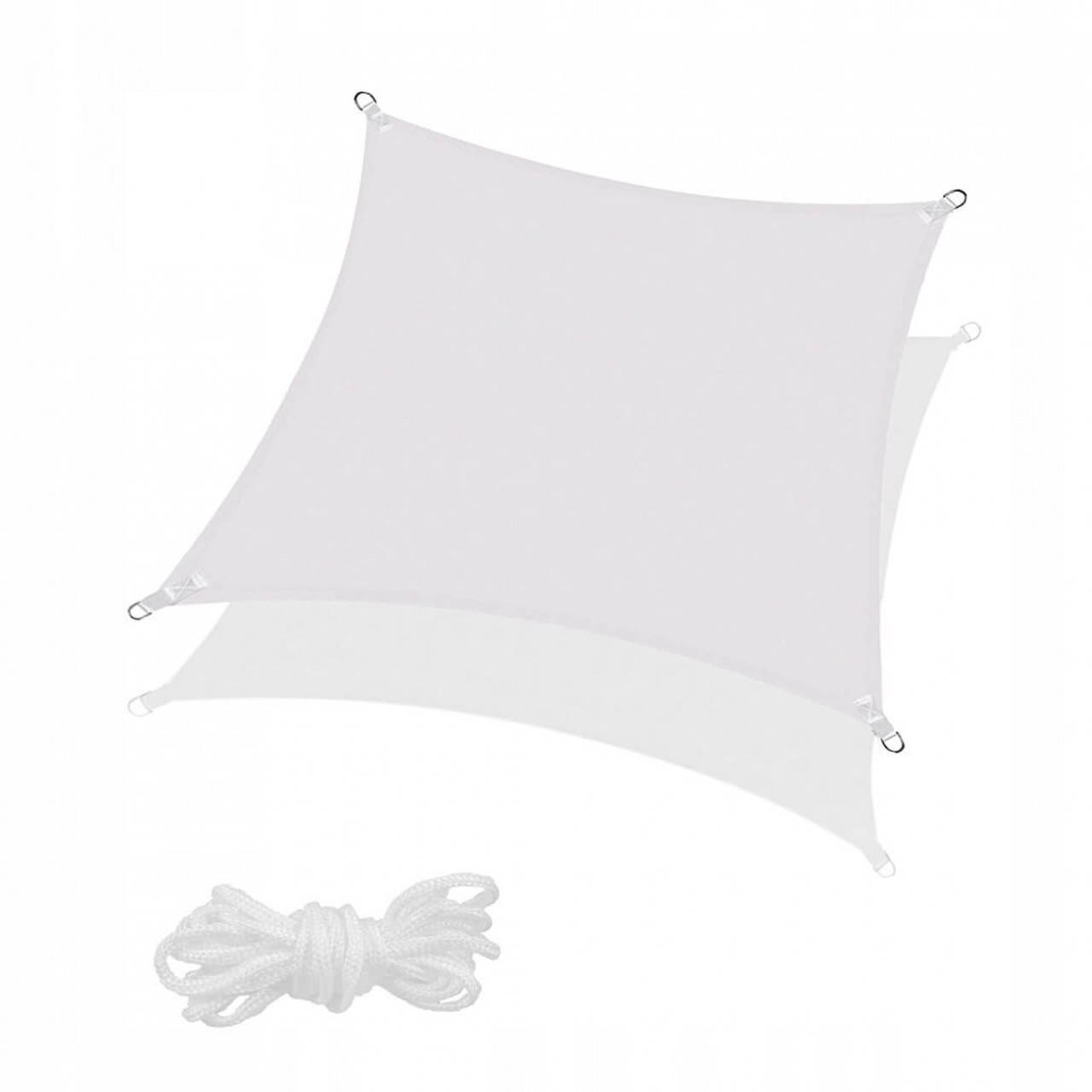 

Тент-парус теневой для дома, сада и туризма Springos 5 x 5 м SN1021 Light Grey, Серый