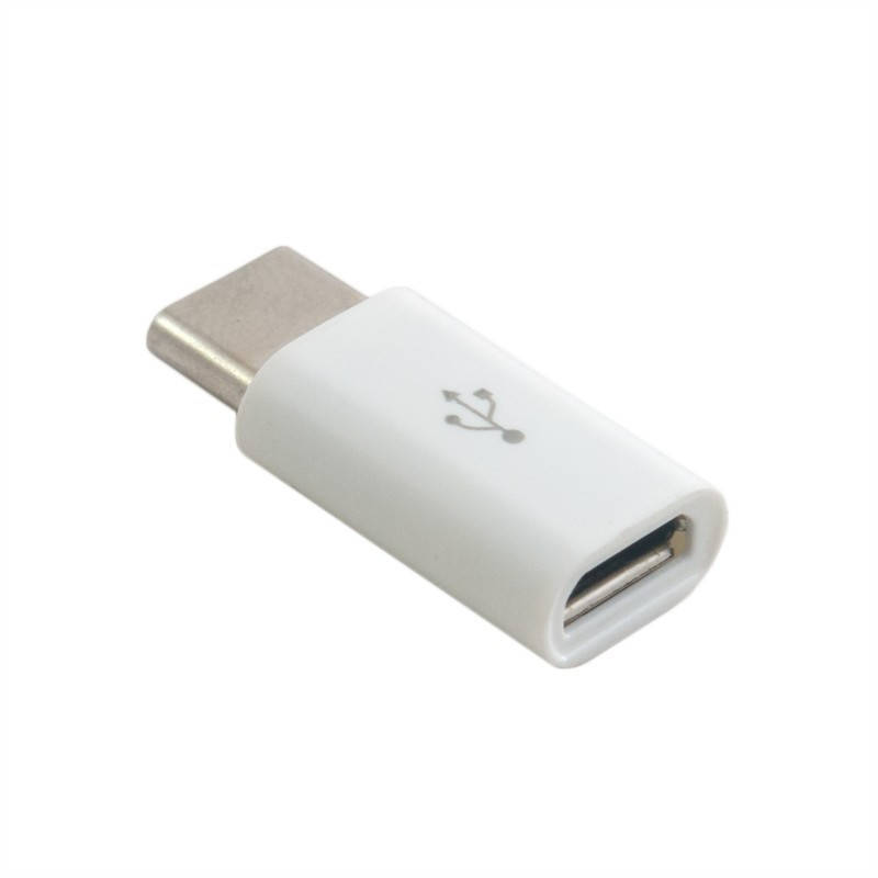 

Переходник microUSB (мама) > USB 3.1 Type C (папа), Extradigital, White (KBU1672), Белый
