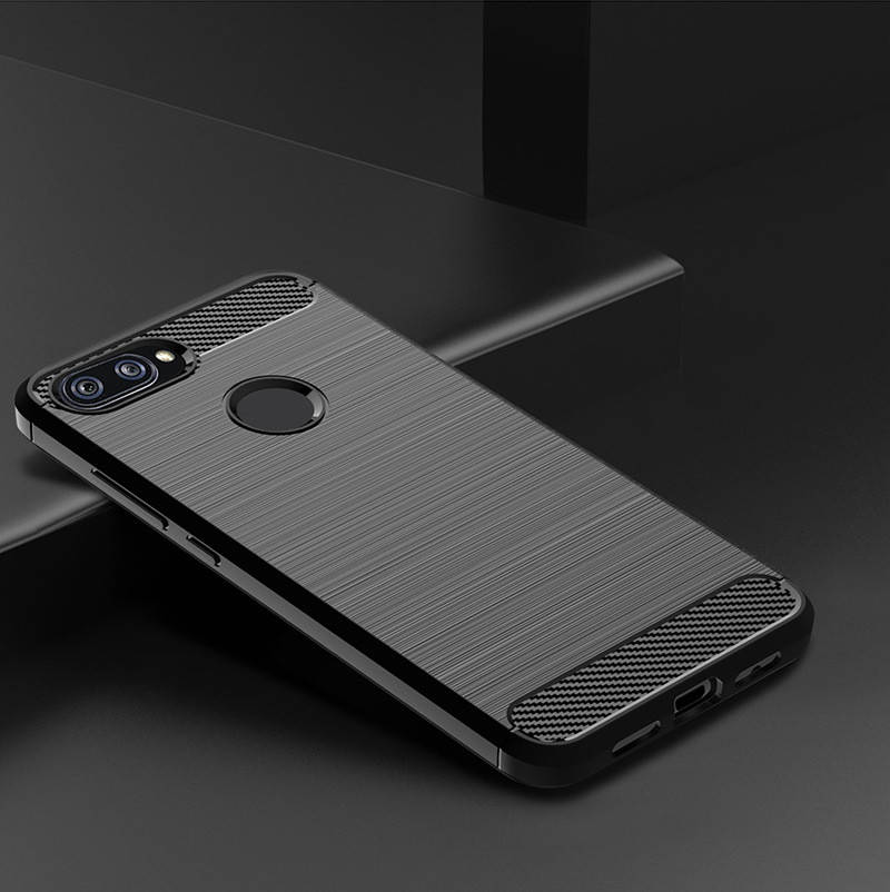 

TPU чехол накладка Urban для Xiaomi Mi 8 Lite (4 цвета) чёрный