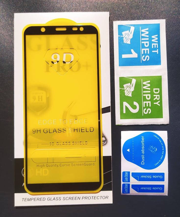

Защитное стекло Samsung J8 2018 (Full Glue 9D), Черный