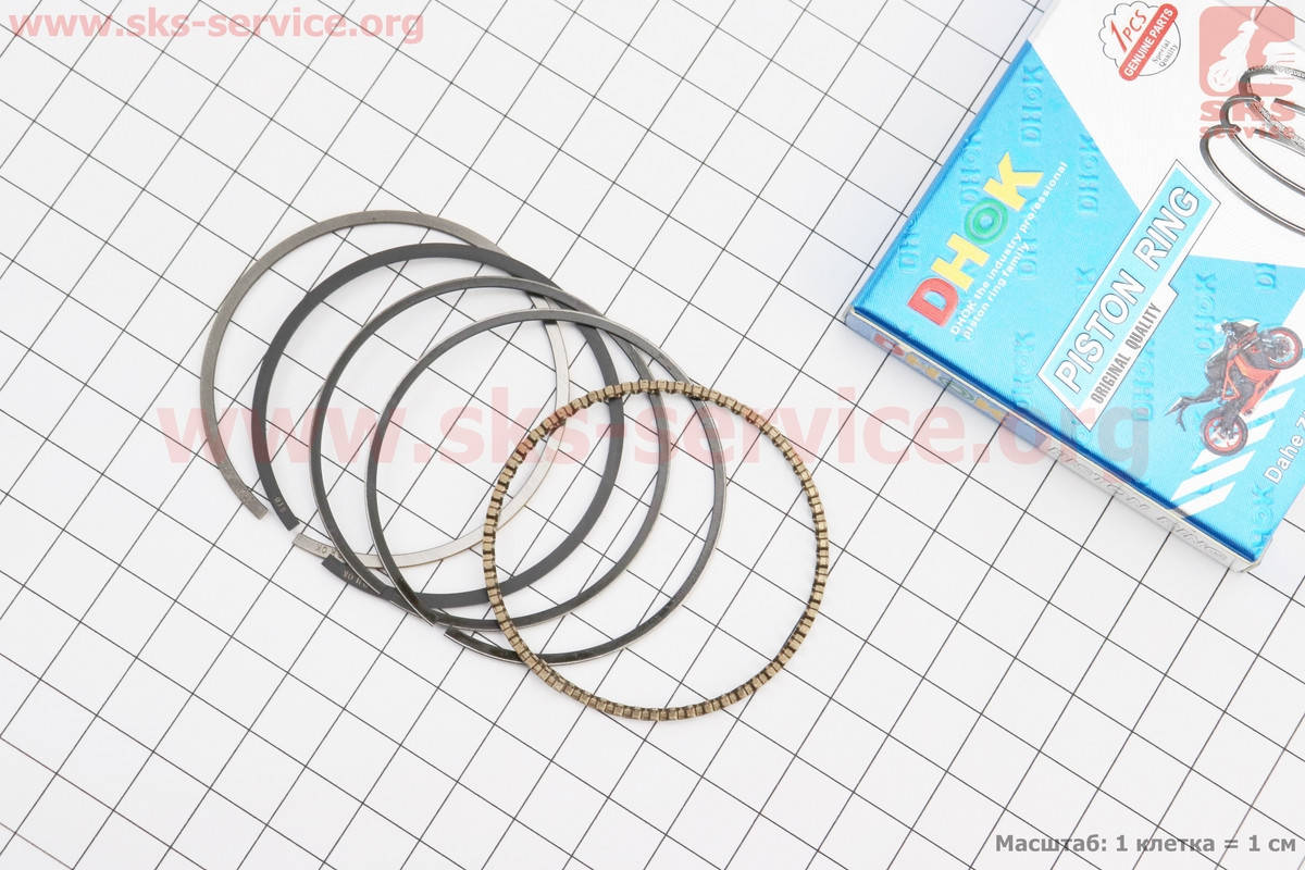 

Кольца поршневые 125сс 54мм STD