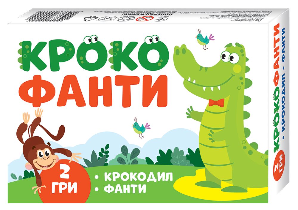 

Настольная игра. Крокофанты. ТМ Забава
