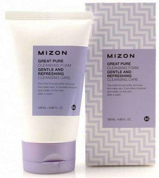 

Очищающая пенка для чувствительной кожи Mizon Great Pure Cleansing Foam