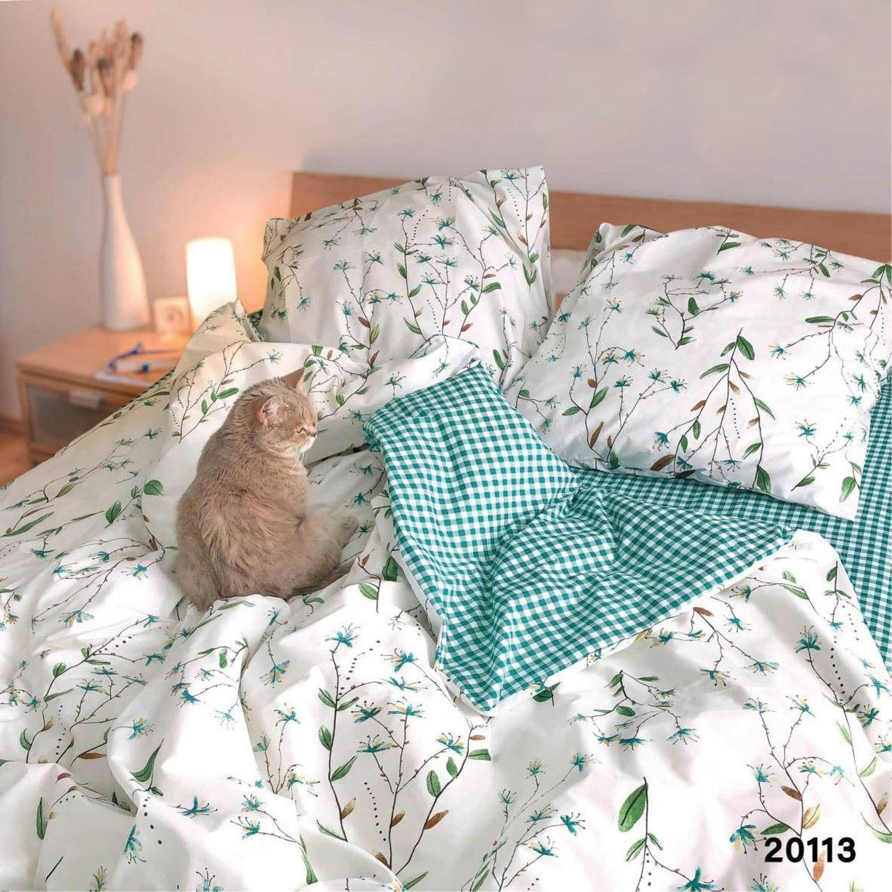 

Постельное белье ранфорс Евро, Белый