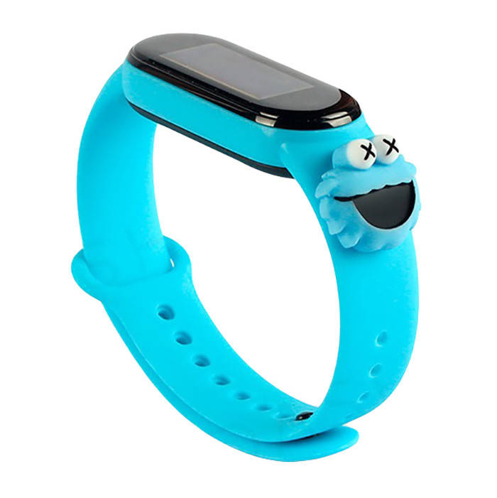 

Ремешок Cartoon Strap для Xiaomi Mi Band 5 / 6 Cookie Monster